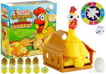Gra Screaming Egg kura gra dla całej rodziny [GRA PLANSZOWA]