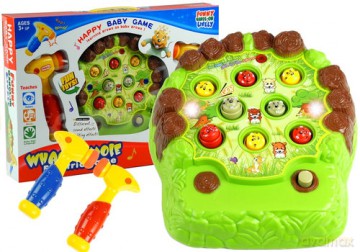 Gra zręcznościowa Whack-a-mole uderzanie bobrów młoteczkiem [GRA PLANSZOWA]