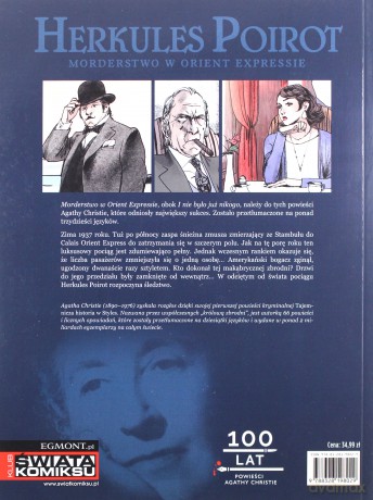 Herkules Poirot Morderstwo w Orient Expressie - Agata Christie [KOMIKS]