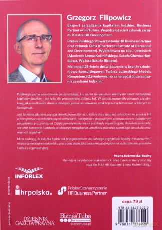 HR Toolbox 2 czyli narzędziownik menedżera HR - Grzegorz Filipowicz [KSIĄŻKA]