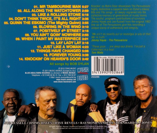 The Persuasions: Knockin On Bob's Door [CD]