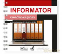 Informator kadrowo-księgowy 2015 [KSIĄŻKA]