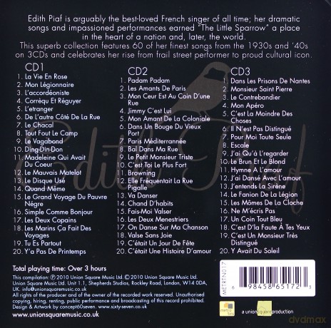 Edith Piaf: The Essential Collection [3CD]