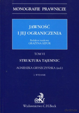 Jawnośc i jej ograniczenia (Tom 6) [KSIĄŻKA]
