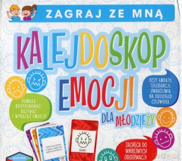 Kalejdoskop emocji dla młodzieży [GRA PLANSZOWA]