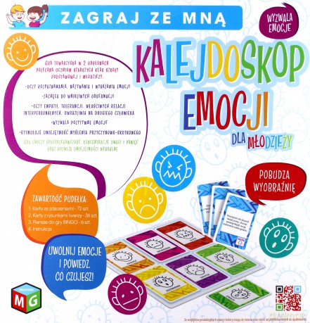 Kalejdoskop emocji dla młodzieży [GRA PLANSZOWA]