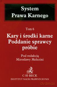 Kary i środki karne Poddanie sprawcy próbie (Tom 6) - opracowanie zbiorowe [KSIĄŻKA]