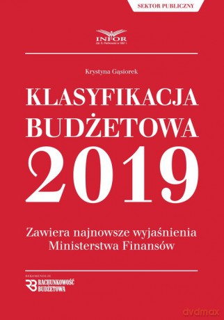 Klasyfikacja Budżetowa 2018 - Krystyna Gąsiorek [KSIĄŻKA]