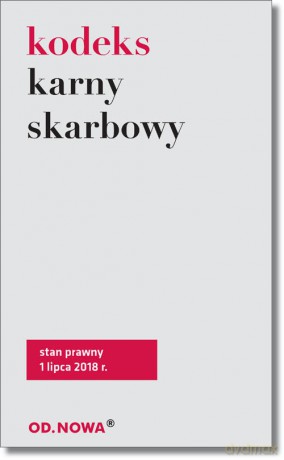 Kodeks karny skarbowy [KSIĄŻKA]