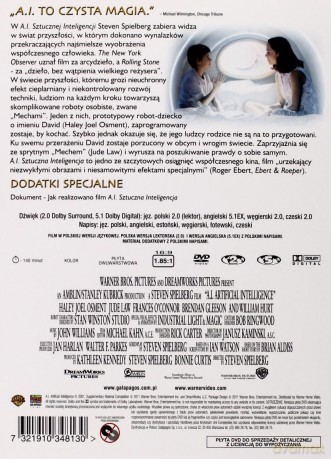 A.I. Sztuczna Inteligencja (Premium Collection) [DVD]