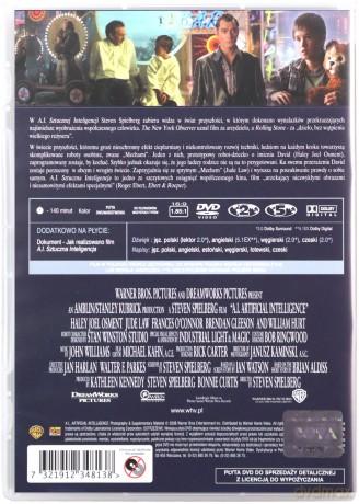 A.I. Sztuczna Inteligencja (Premium Collection) [DVD]