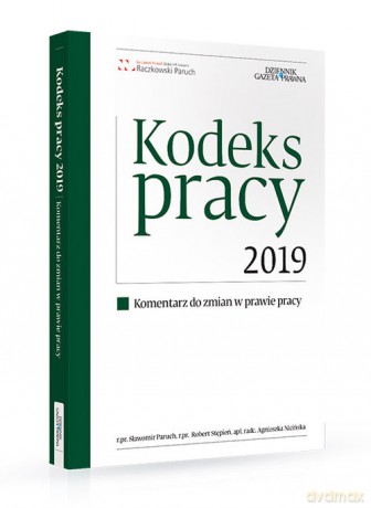 Kodeks pracy 2019 Komentarz do zmian w prawie pracy - Sławomir Paruch, Robert Stępień [KSIĄŻKA]
