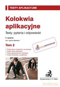 Kolokwia aplikacyjne [KSIĄŻKA]