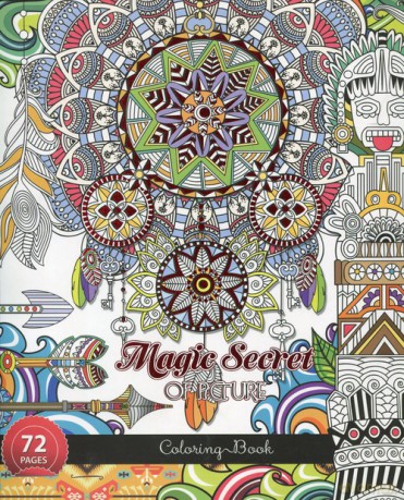 Kolorowanka antystresowa Magic Secret [KSIĄŻKA]