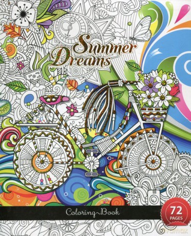 Kolorowanka antystresowa Summer Dreams [KSIĄŻKA]