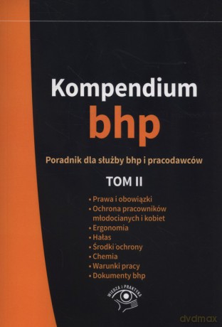 Kompendium bhp (Tom 2) [KSIĄŻKA]