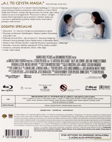 A.I. Sztuczna Inteligencja (Premium Collection) [Blu-Ray]