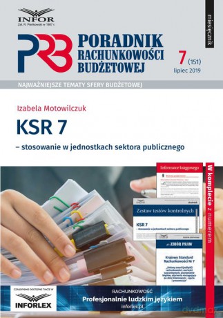 KSR 7- stosowanie w jednostkach sektora publicznego - Izabela Motowilczuk [KSIĄŻKA]