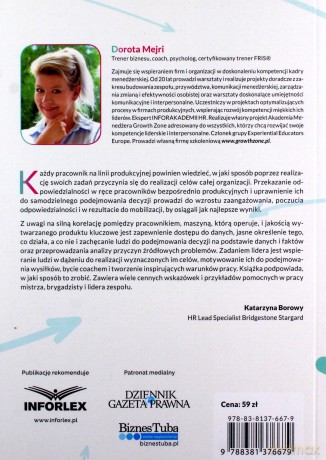 Mistrz Brygadzista Lider Szefowie pierwszej linii - Dorota Mejri [KSIĄŻKA]