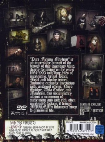 Mayhem: Pure Fuckin Mayhem [CD]+[DVD]