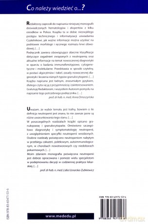 Neutropenia Diagnostyka i leczenie [KSIĄŻKA]