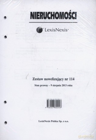 Nieruchomości Zestaw nowelizujący nr 114/2013 [KSIĄŻKA]