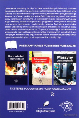 Niezbędnik specjalisty ds. BHP - opracowanie zbiorowe [KSIĄŻKA]