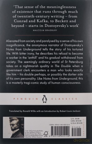 Notes from Underground and the Double - Fyodor Dostoyevsky [KSIĄŻKA]