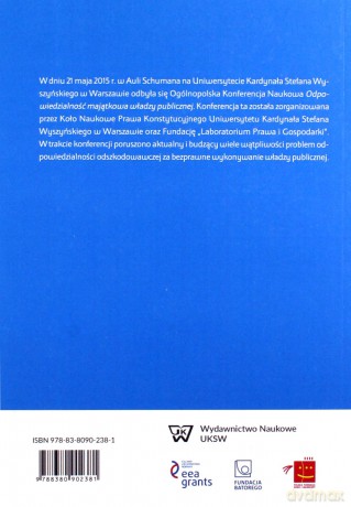 Odpowiedzialność majątkowa władzy publicznej [KSIĄŻKA]