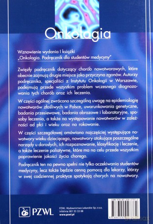 Onkologia Podręcznik dla studentów medycyny [KSIĄŻKA]