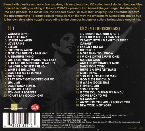 Liza Minnelli: Cabaret... And All That Jazz [2CD]