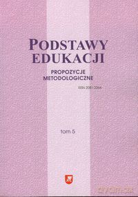 Podstawy edukacji (Tom 5) [KSIĄŻKA]
