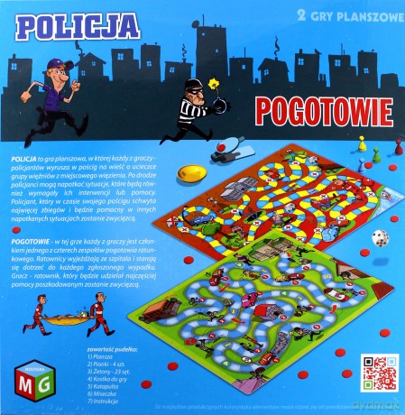 Policja Pogotowie [GRA PLANSZOWA]