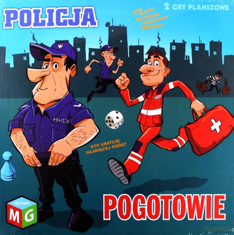 Policja Pogotowie [GRA PLANSZOWA]