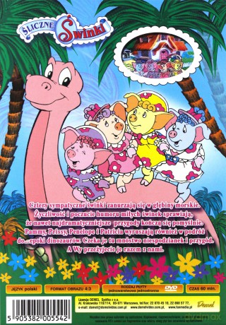 Śliczne świnki - Zaczyna się przygoda [DVD]