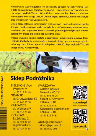 Polskie Tatry wysokie Narciarstwo wysokogórskie - Józef Wala, Karol Życzkowski [KSIĄŻKA]
