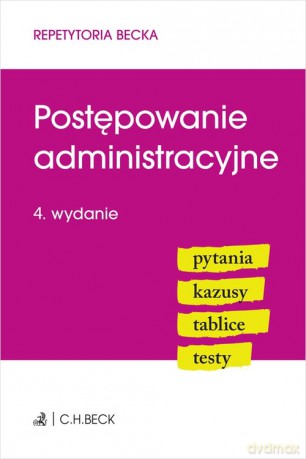 Postępowanie administracyjne [KSIĄŻKA]