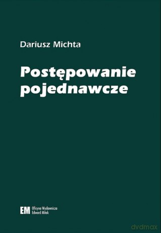 Postępowanie pojednawcze - Dariusz Michta [KSIĄŻKA]