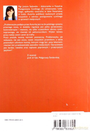 Postępowanie przed wojewódzką komisją do spraw orzekania o zdarzeniach medycznych - Justyna Sadowska [KSIĄŻKA]