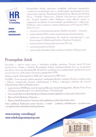 Praktyczne aspekty rozliczania wynagrodzeń i zasiłków z ubezpieczenia społecznego w 2018 roku - Przemysław Jeżek [KSIĄŻKA]