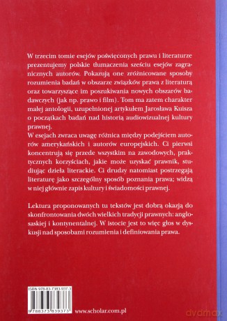 Prawo i literatura. Antologia [KSIĄŻKA]