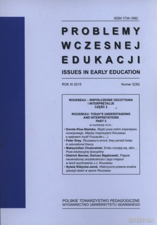 Problemy wczesnej edukacji 3/2015 [KSIĄŻKA]