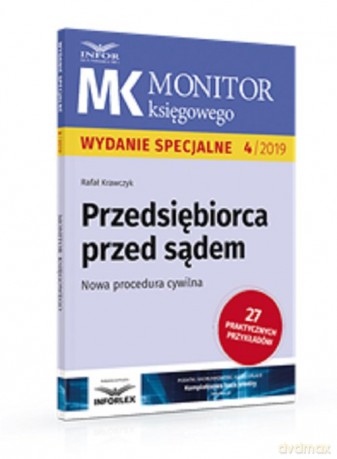 Przedsiębiorca przed sądem Nowa procedura cywilna - Rafał Krawczyk [KSIĄŻKA]