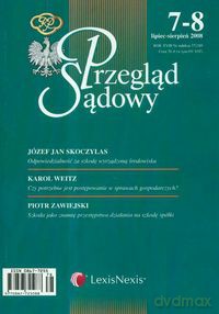 Przegląd Sądowy 2008/07-08 [KSIĄŻKA]