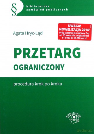 Przetarg ograniczony - Agata Hryc-Ląd [KSIĄŻKA]