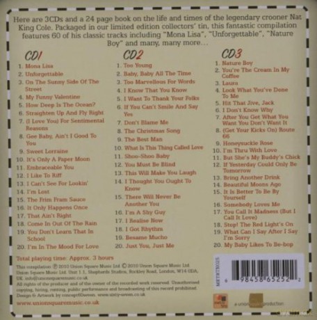 Nat King Cole: The Very Best Of [3CD]