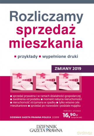 Rozliczamy sprzedaż mieszkania Zmiany 2019 - Grzegorz Ziółkowski [KSIĄŻKA]