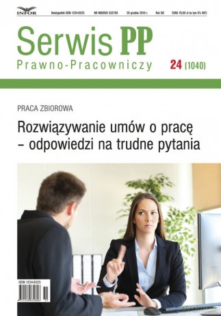 Rozwiązywanie umów o pracę odpowiedzi na trudne pytania [KSIĄŻKA]