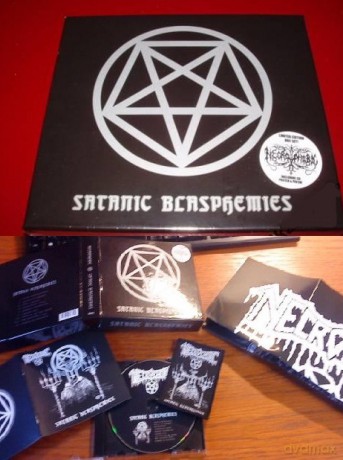 Necrophobic: Satanic Blasphemies [CD]