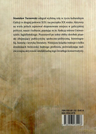 Stanisław Tarnowski Szkice do portretu - Aleksandra Kosicka-Pajewska, Tomasz Sobieraj [KSIĄŻKA]